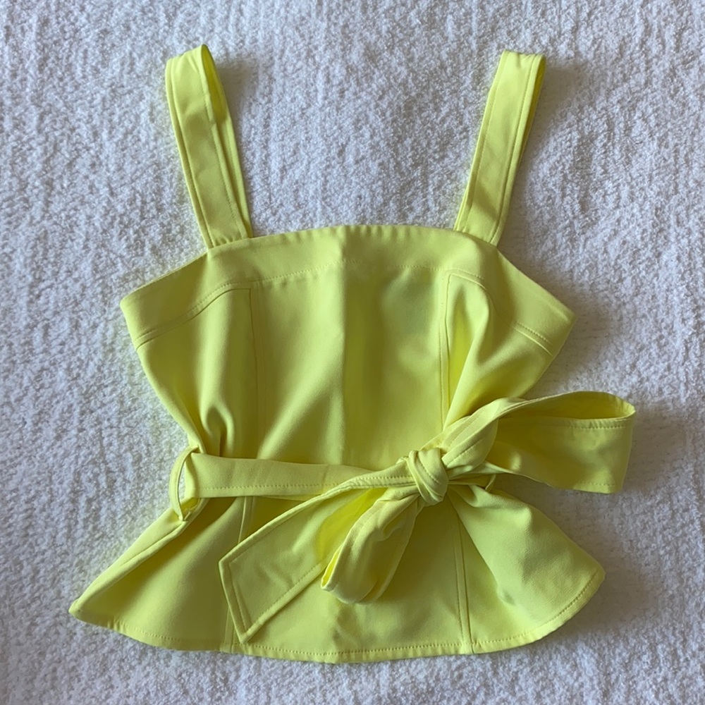 Yellow tank